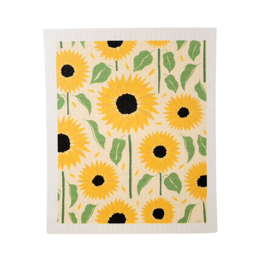 Driftless Studios - Sunflower Patterned Swedish Dishcloths