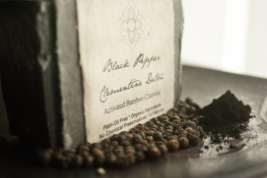 Black Pepper Charcoal Detox Organic Soap