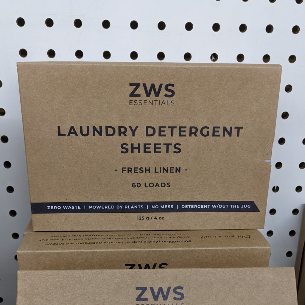 Laundry Detergent Sheets - Laundry Strips, Eco-Friendly, Plant Based, Allergen-Free, 60 Loads