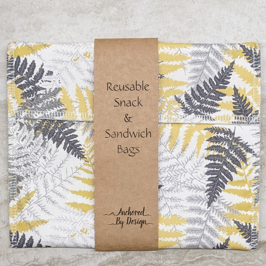 Anchored By Design - Reusable Snack Bag