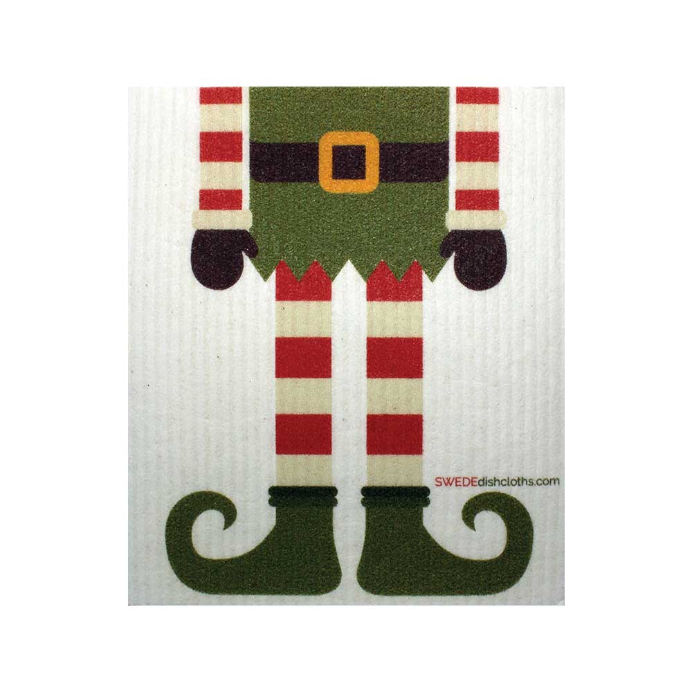 SWEDEdishcloths - Swedish Dishcloth Christmas Elf Spongecloth