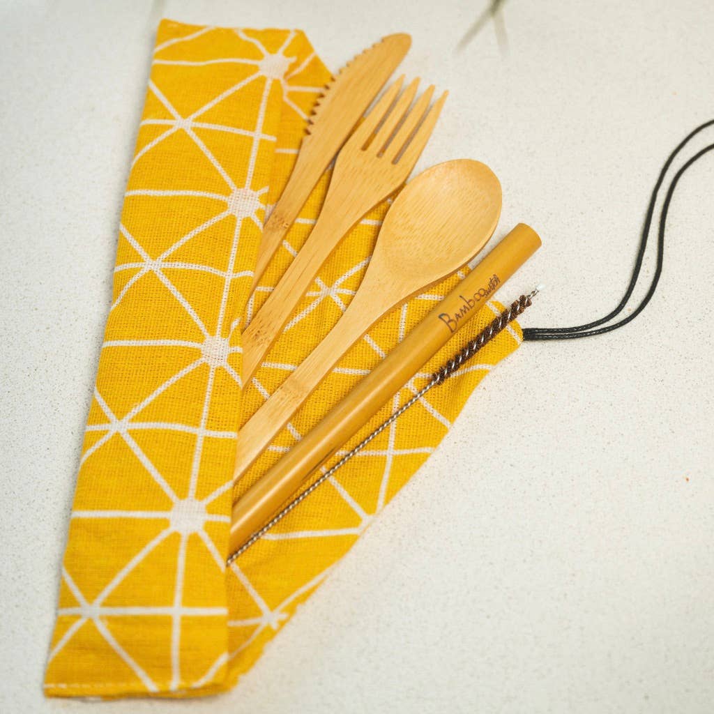Bamboo Switch - Bamboo Travel Cutlery Set